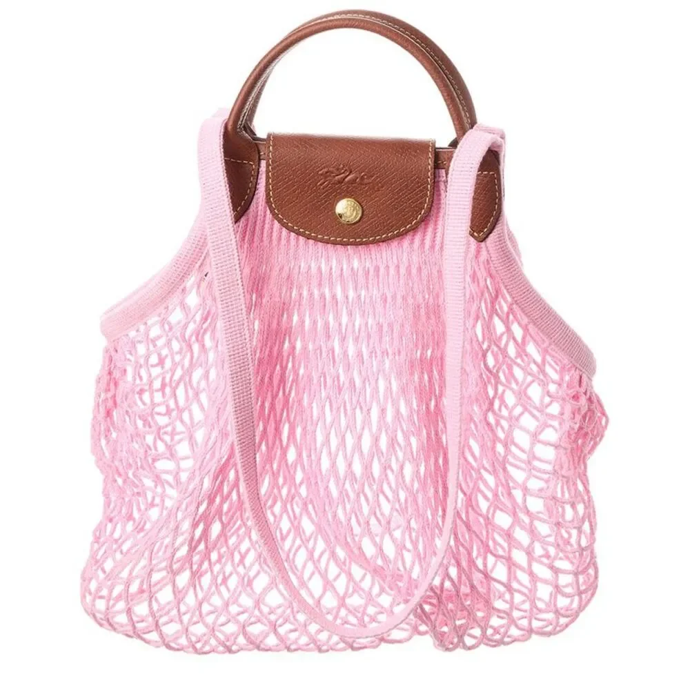 Longchamp Le Pliage Filet Large Mesh Bag